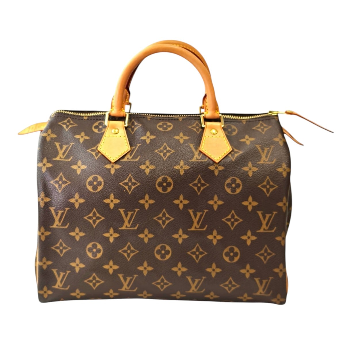 LOUIS VUITTON モノグラム スピーディ ハンドバッグ 2003年製 Louis Vuitton モノグラム スピーディ 30 M41526 TH0038 茶 2008 管理
