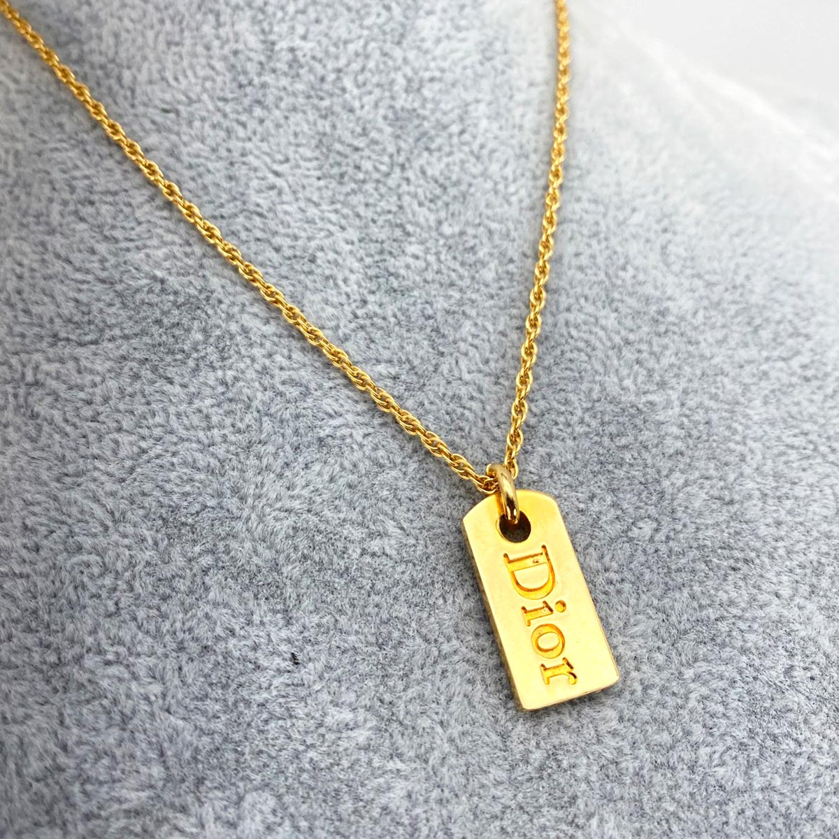 Christian Dior �ǥ������� �����ץ졼�ȥͥå��쥹 44cm ������� �����ֹ桧8946