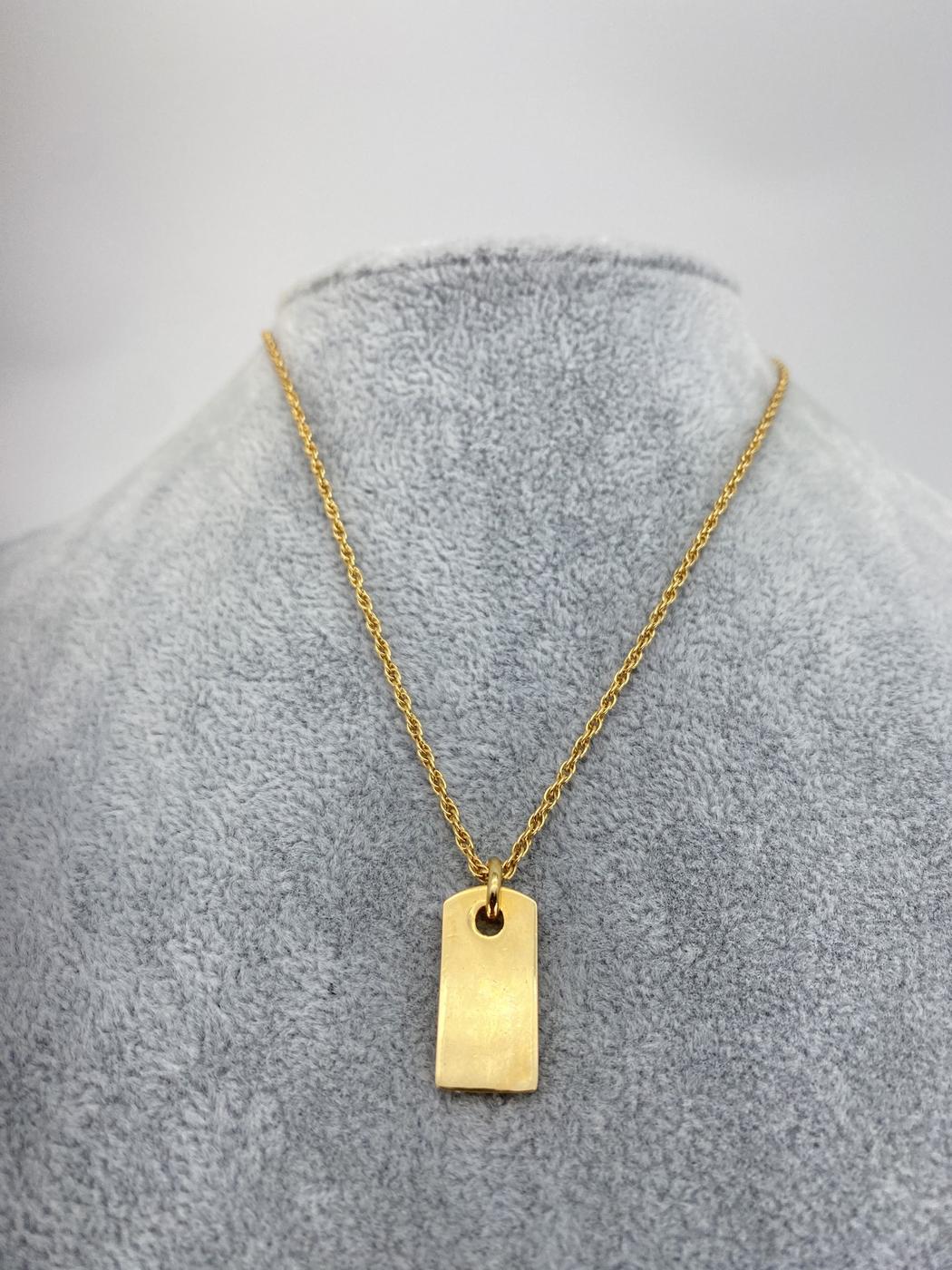 Christian Dior �ǥ������� �����ץ졼�ȥͥå��쥹 44cm ������� �����ֹ桧8946