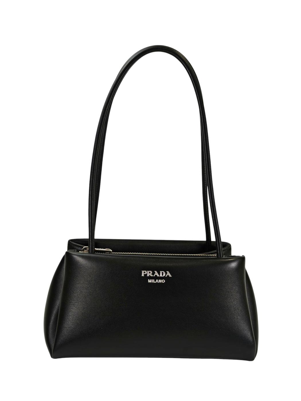 PRADA �ץ�� �쥶�� �ȡ��ȥХå� ��󥷥����� �֥�å� �����ֹ桧11325