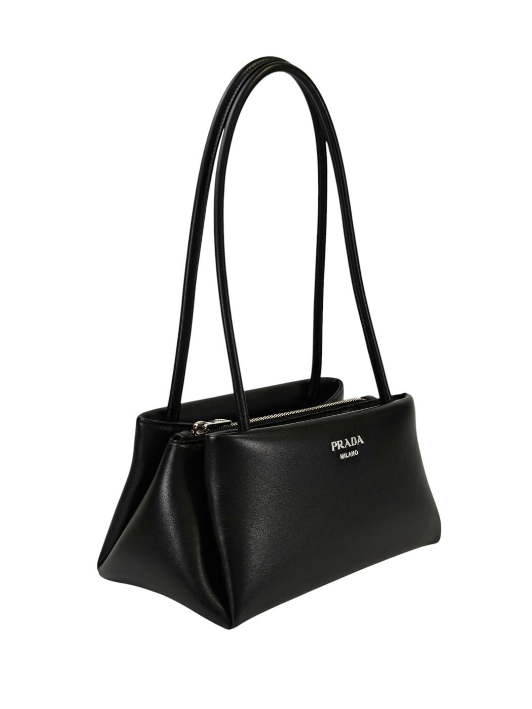 PRADA �ץ�� �쥶�� �ȡ��ȥХå� ��󥷥����� �֥�å� �����ֹ桧11325