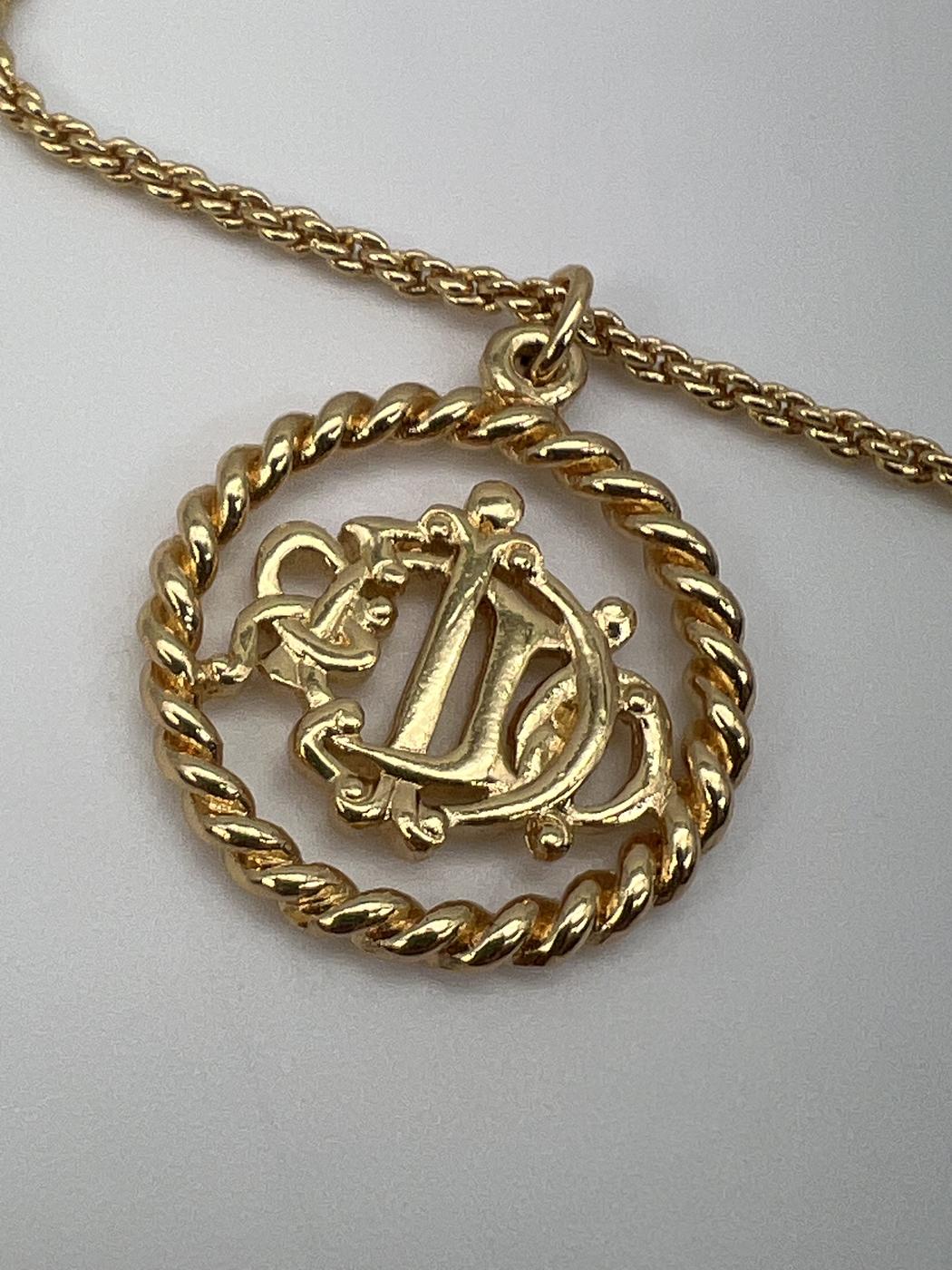 CHRISTIAN DIOR �ǥ������� �����ͥå��쥹 ������� �ͥå��쥹 ��ǥ����� �⿧ �����ֹ桧8957