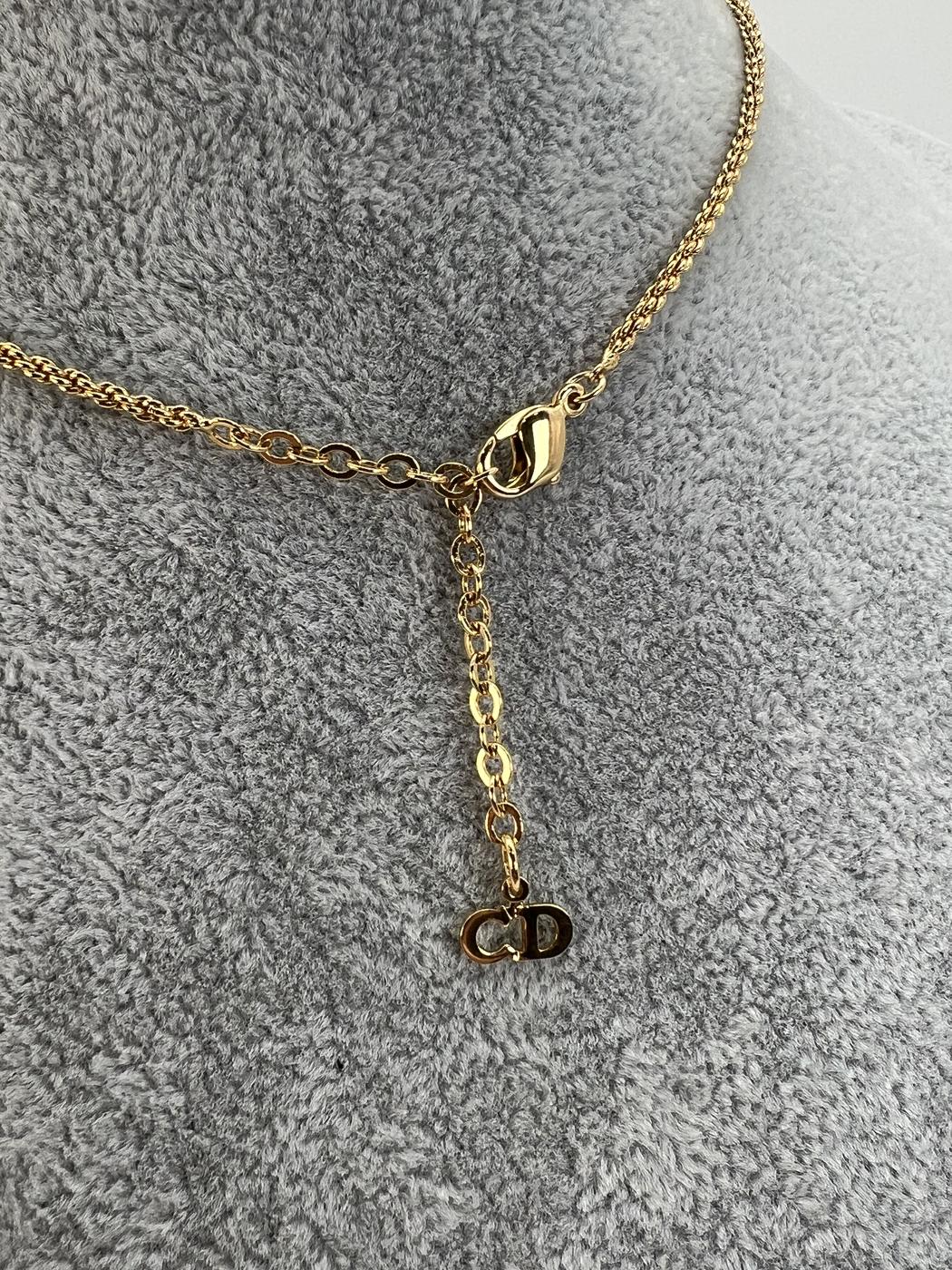 CHRISTIAN DIOR �ǥ������� �����ͥå��쥹 ������� �ͥå��쥹 ��ǥ����� �⿧ �����ֹ桧8957