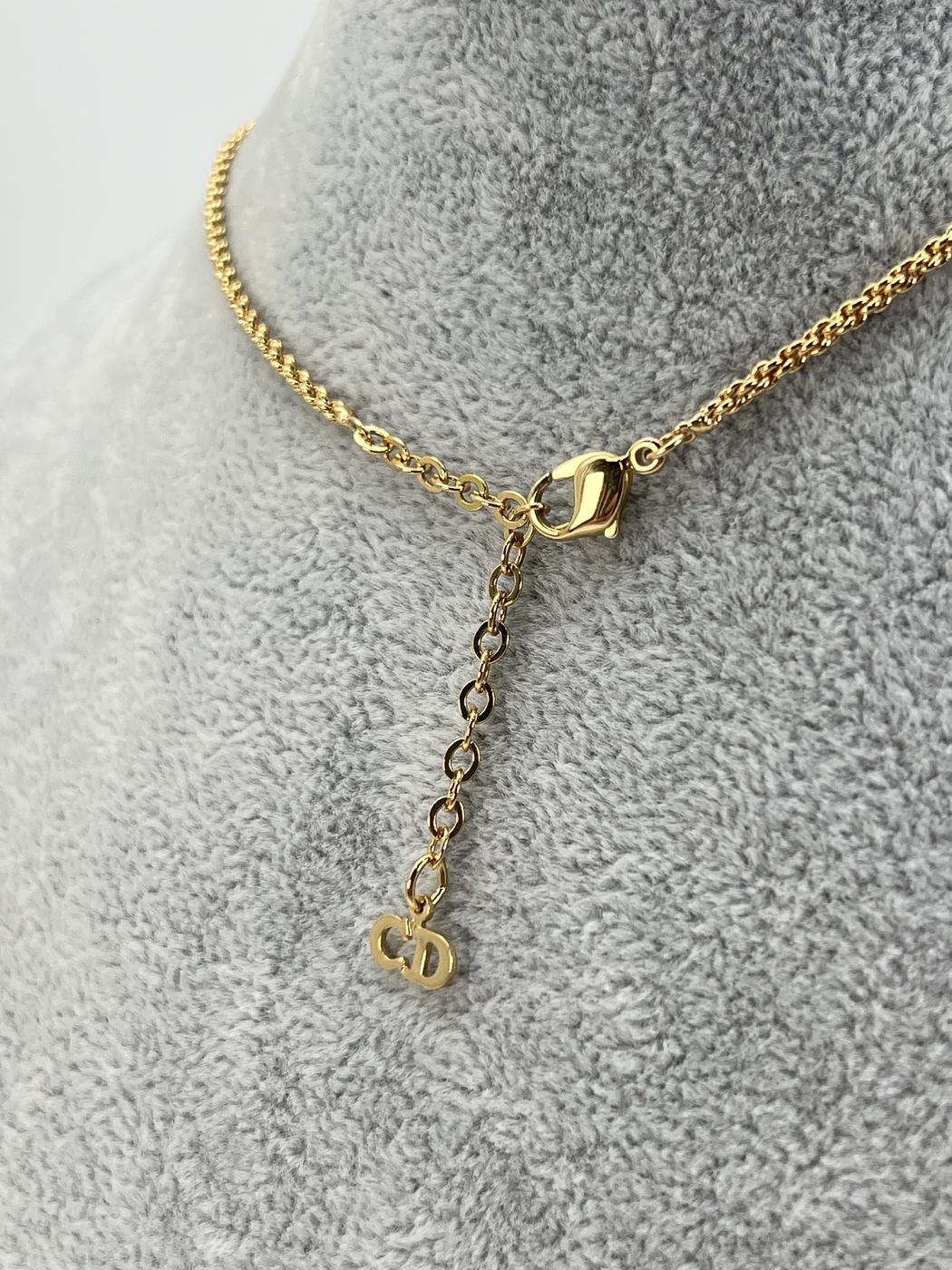 CHRISTIAN DIOR �ǥ������� �����ͥå��쥹 ������� �ͥå��쥹 ��ǥ����� �⿧ �����ֹ桧8957