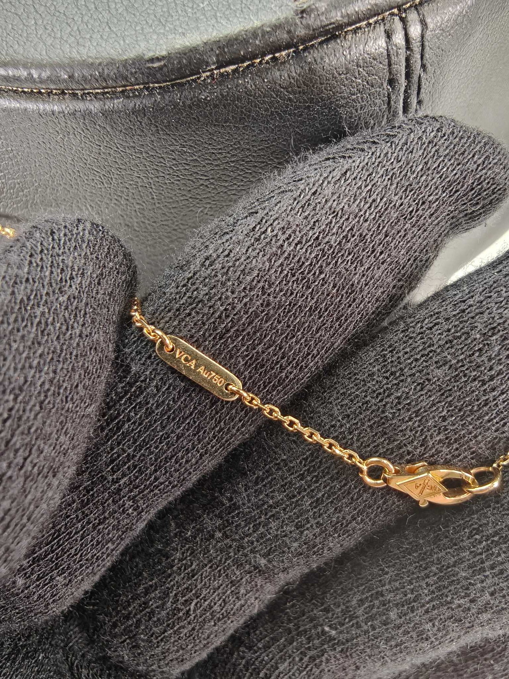 VanCleef��Arpels �����󥯥꡼�ա������ڥ� ���������� ����ϥ�֥� �ڥ����� �ͥå��쥹 �����ͥꥢ�� �����ֹ桧10322