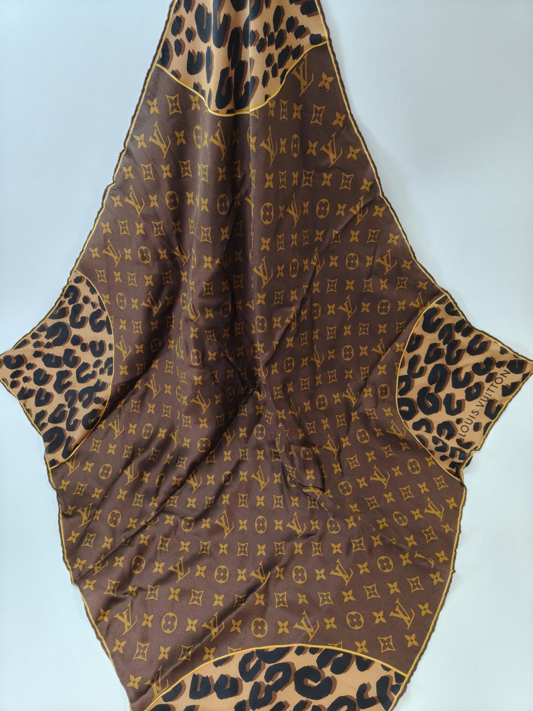 Louis Vuitton �륤�����ȥ� ���졦��Υ���� �쥪�ѡ��� ���륯 �������� �֥饦�� �����ֹ桧11122