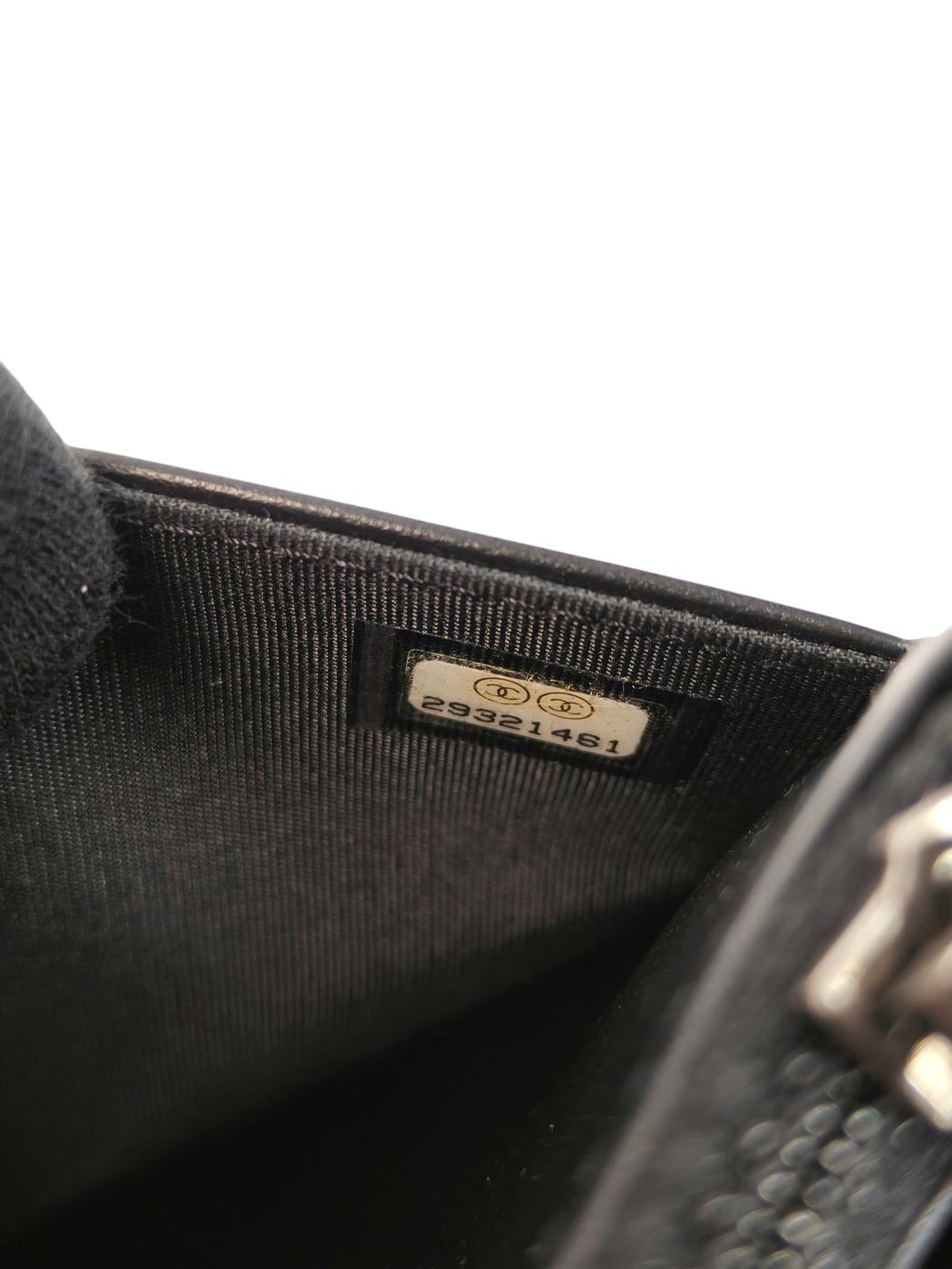 CHANEL ����ͥ� �ܡ�������ͥ� �������󥦥���å� �������󥷥������Хå� �֥�å������ֹ桧11714