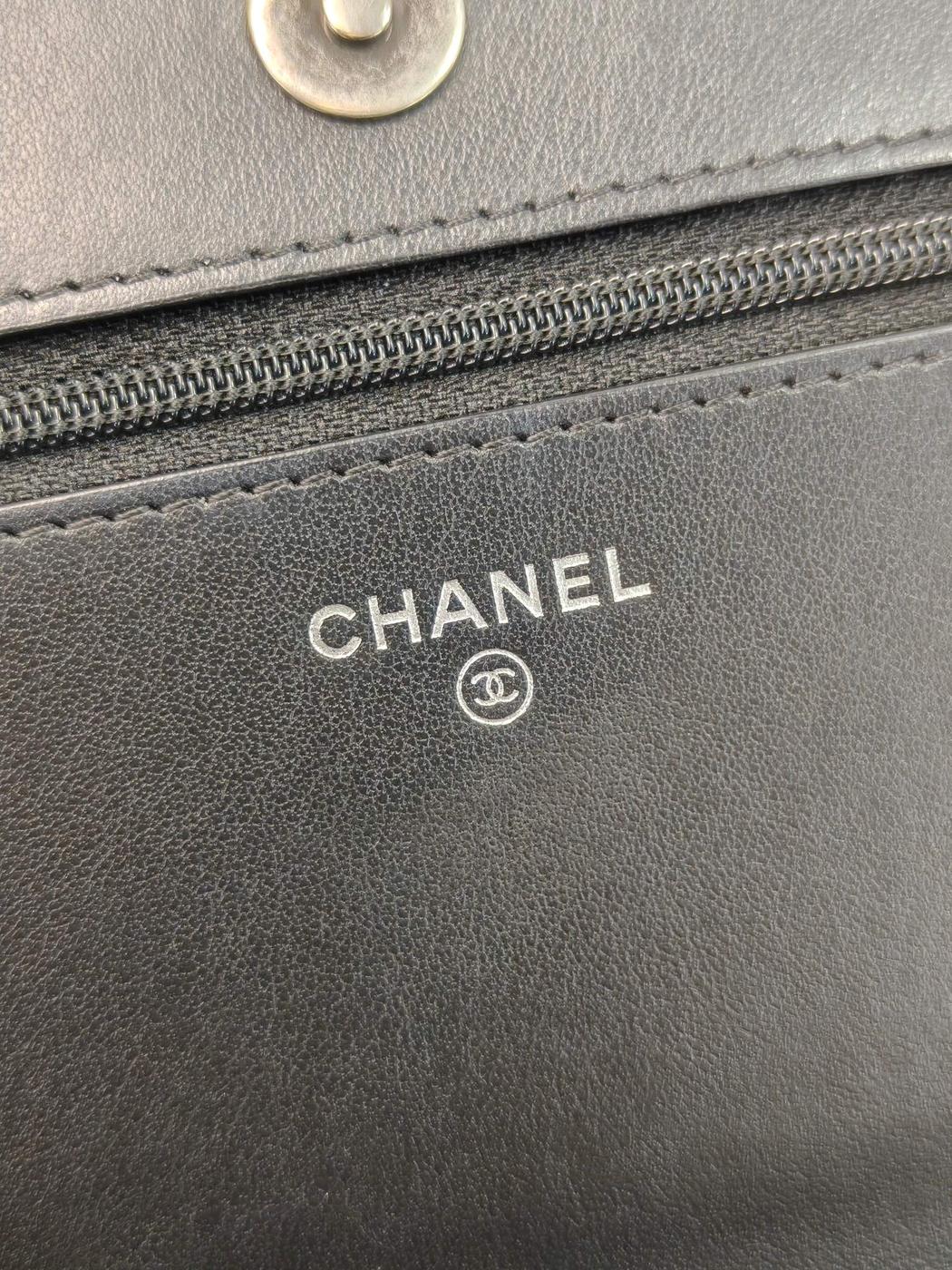 CHANEL ����ͥ� �ܡ�������ͥ� �������󥦥���å� �������󥷥������Хå� �֥�å������ֹ桧11714