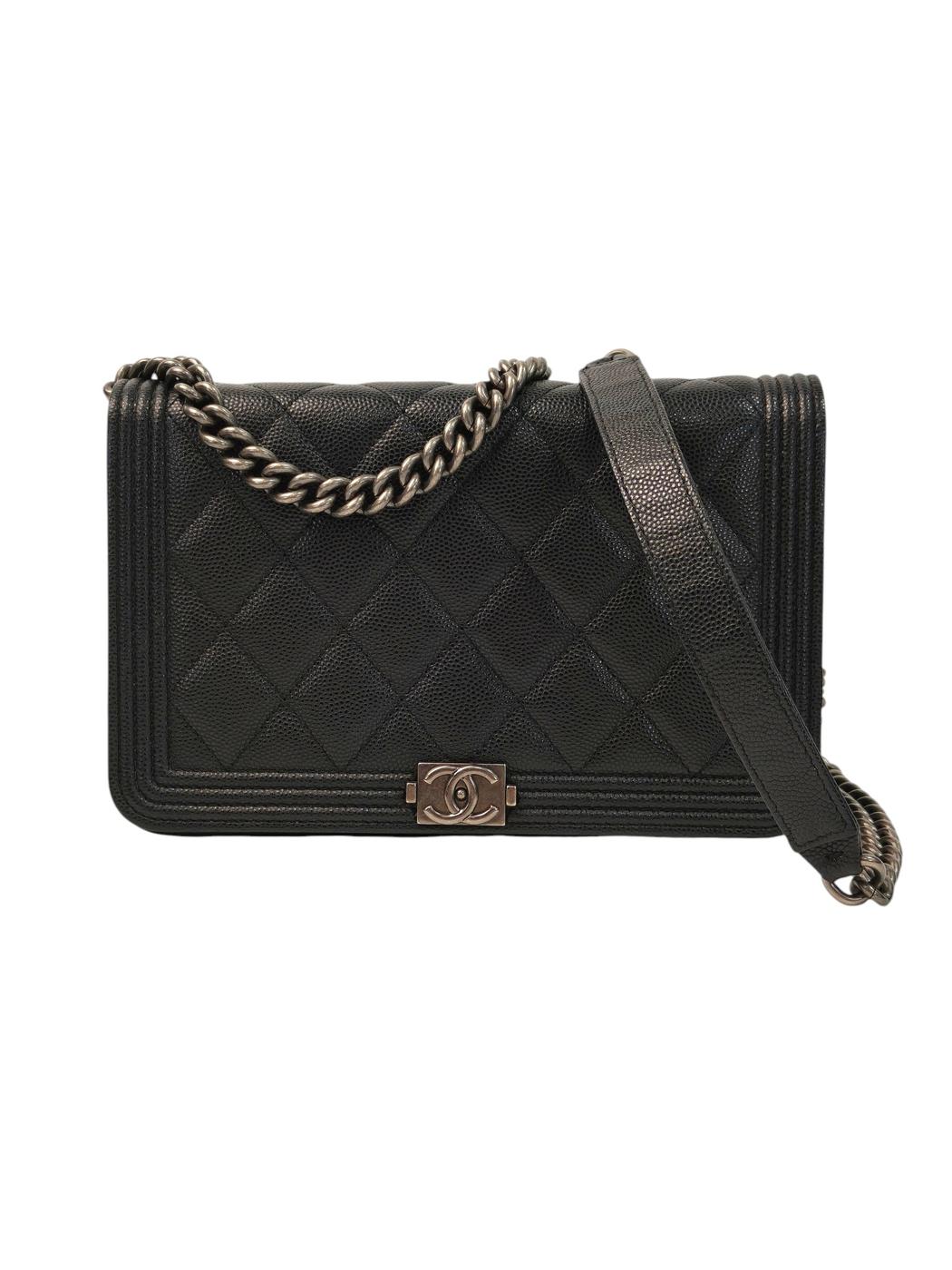 CHANEL ����ͥ� �ܡ�������ͥ� �������󥦥���å� �������󥷥������Хå� �֥�å������ֹ桧11714