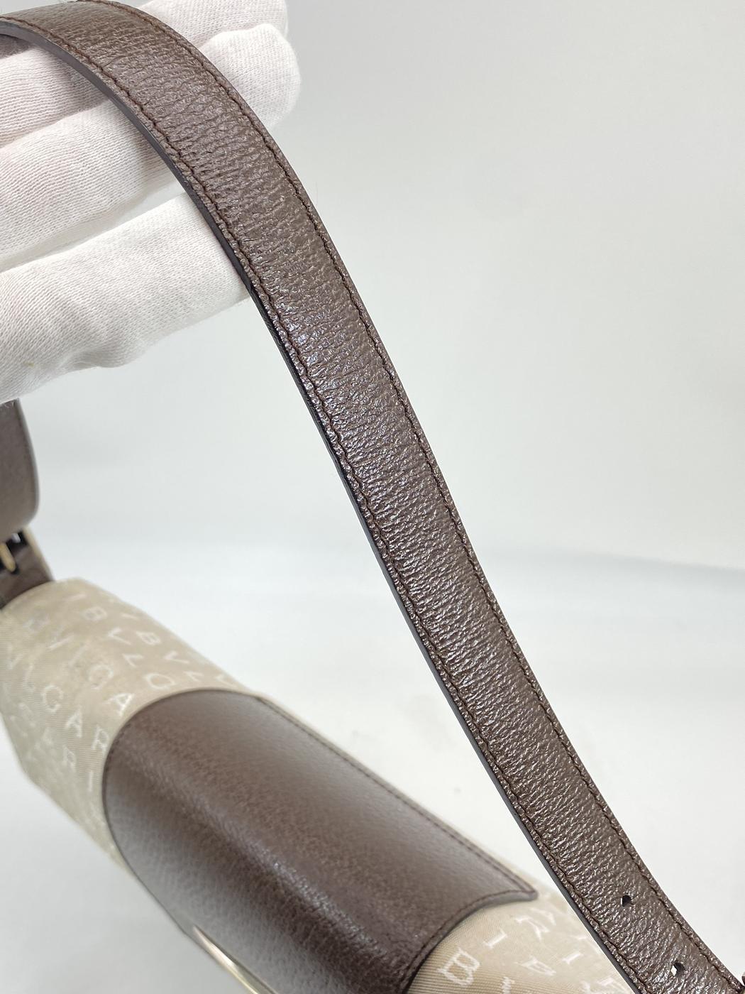 BVLGARI �֥륬�� ��󥷥������Хå� �����ޥ˥� �֥饦��ߥ١����� �����ֹ桧6574