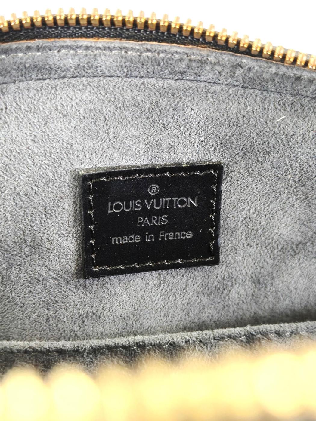 Louis Vuitton �륤�����ȥ� ���� ���㥹�ߥ� �ϥ�ɥХå� �֥�å� �����ֹ桧11332