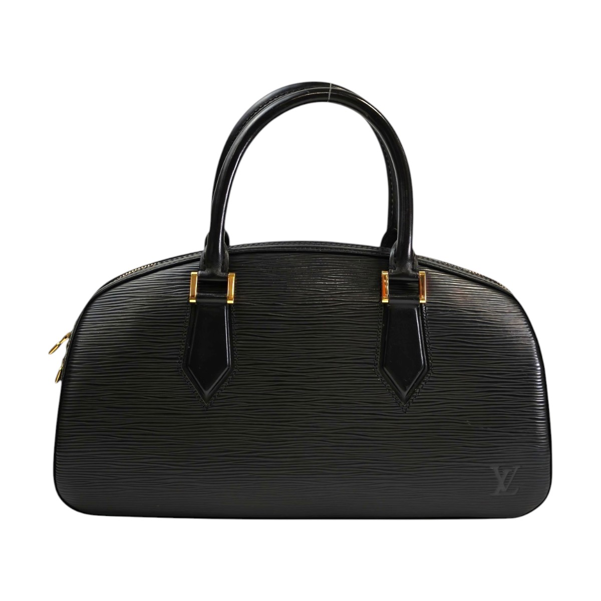 Louis Vuitton �륤�����ȥ� ���� ���㥹�ߥ� �ϥ�ɥХå� �֥�å� �����ֹ桧11332