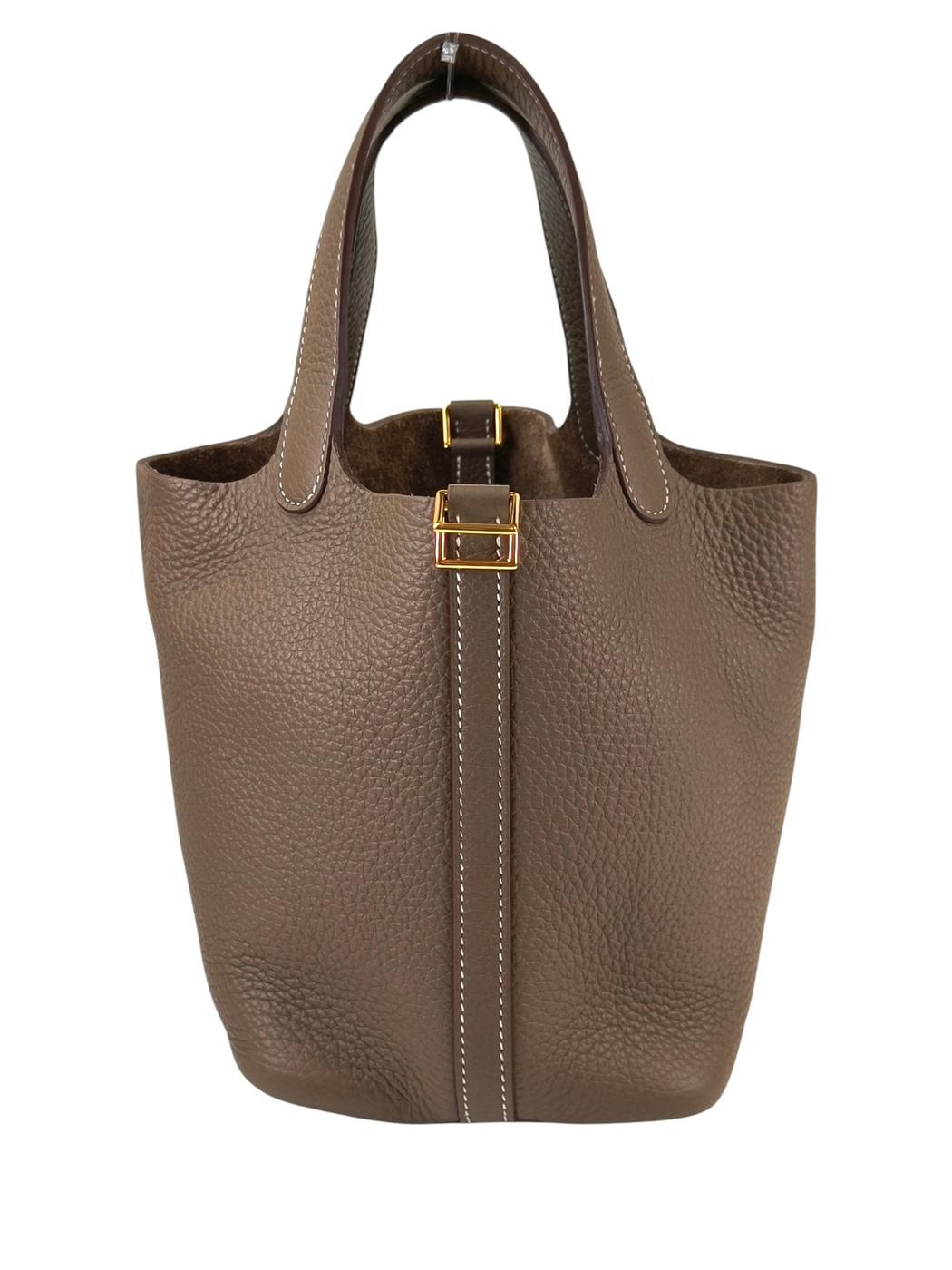 HERMES ����᥹ �ԥ�������å�PM 18 �ϥ�ɥХå� ���졼 ������ɶ�� �����ֹ桧11233
