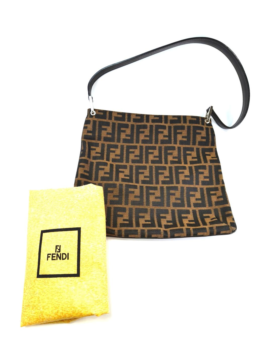 FENDI �ե���ǥ� ���å��� �����Х� ���������Хå� �֥饦�� �����ֹ桧10737