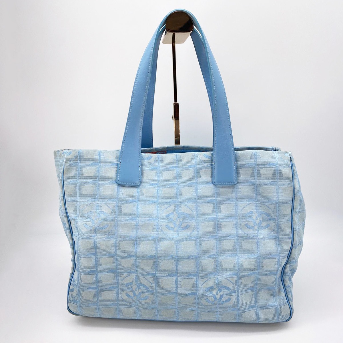 シャネル CHANEL ニュートラベルライントート トートバッグ