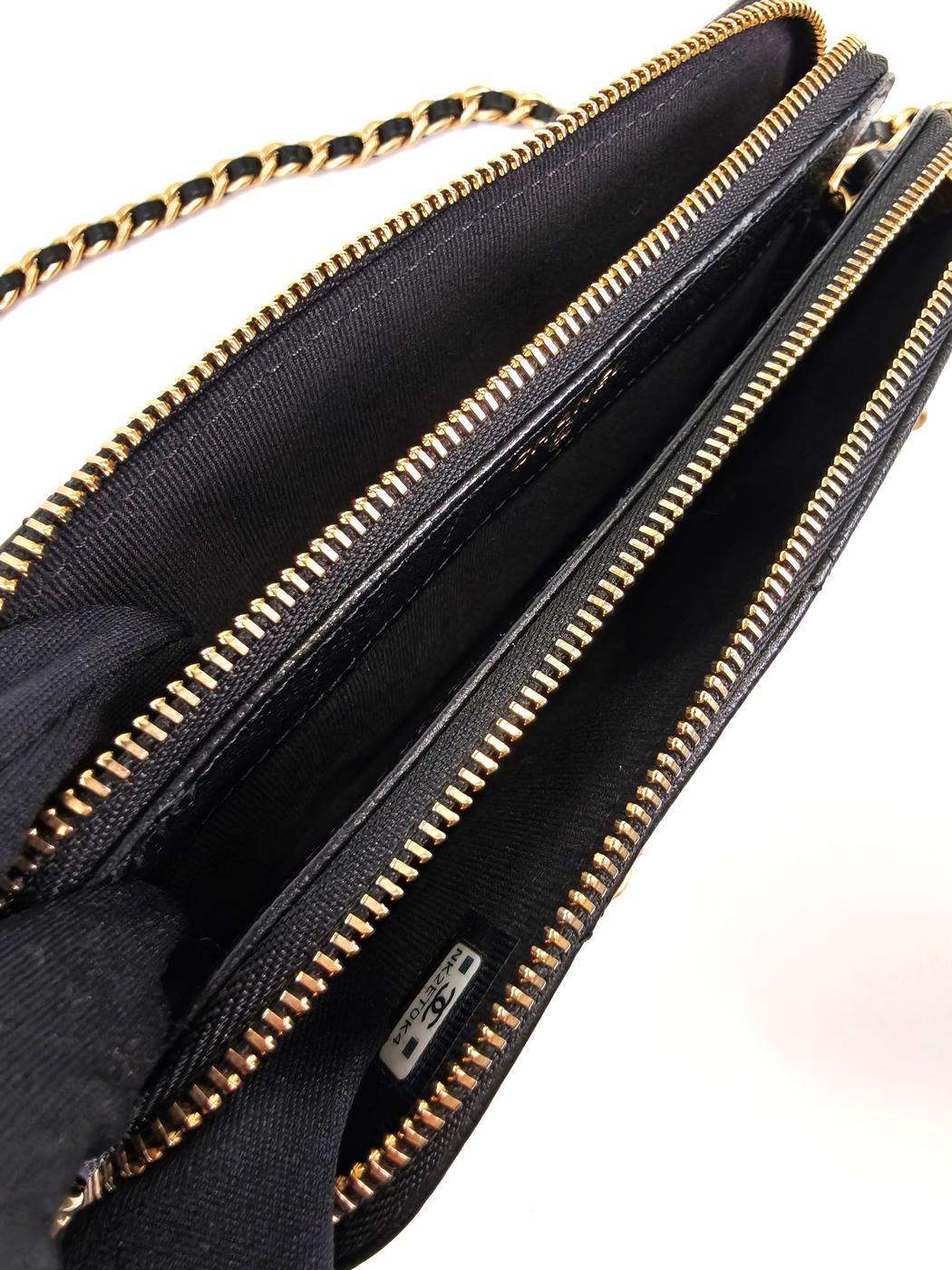 CHANEL ͥ ޥȥå 2Way 󥷥 ϥɥХå ޡ ӥ AP3495 ֥å ֹ桧10119