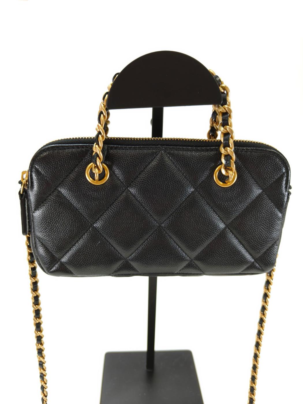 CHANEL ͥ ޥȥå 2Way 󥷥 ϥɥХå ޡ ӥ AP3495 ֥å ֹ桧10119