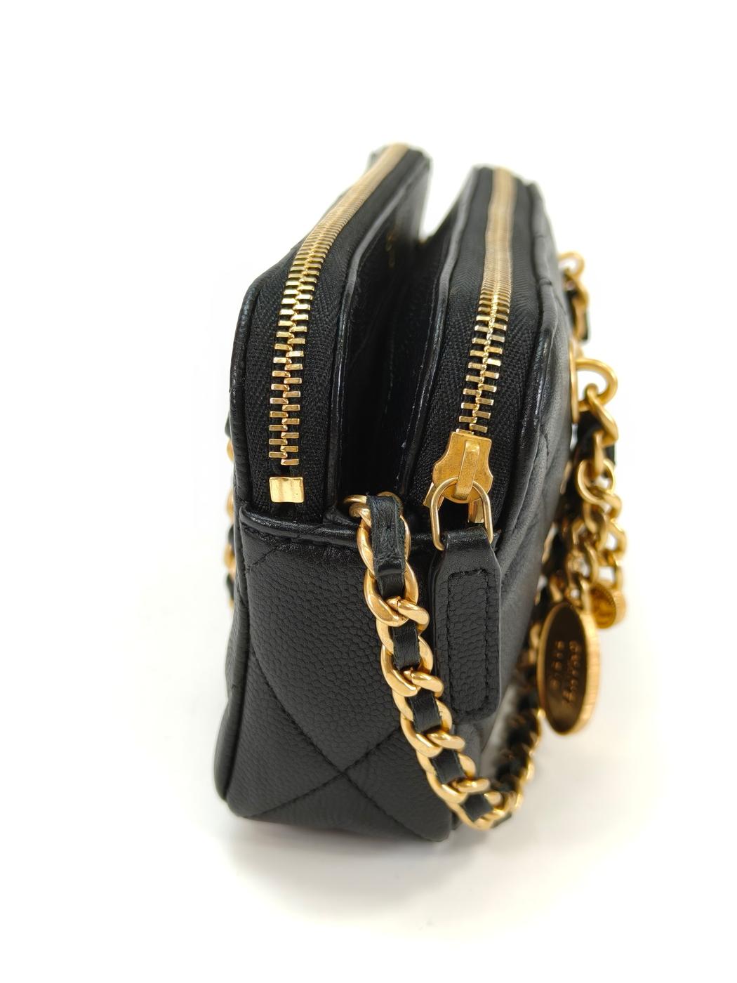 CHANEL ͥ ޥȥå 2Way 󥷥 ϥɥХå ޡ ӥ AP3495 ֥å ֹ桧10119