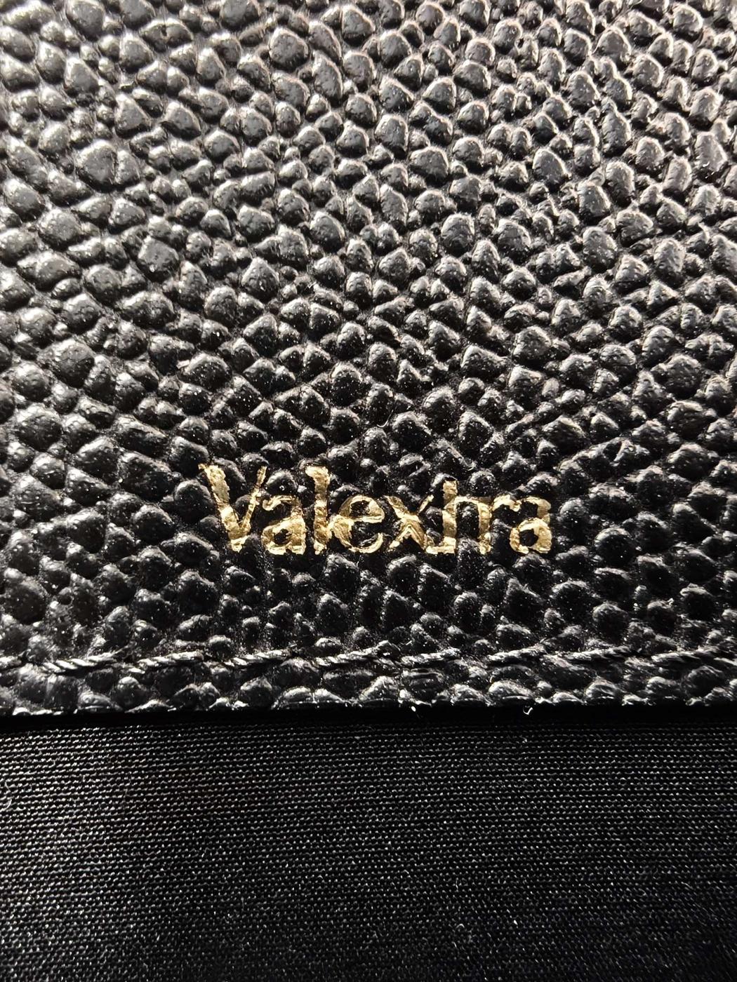 Valextra �����쥯���ȥ� �ܥ����� �ޥ����� 2Way ���������Хå� �ϥ�ɥХå� �֥�å� �����ֹ桧10531