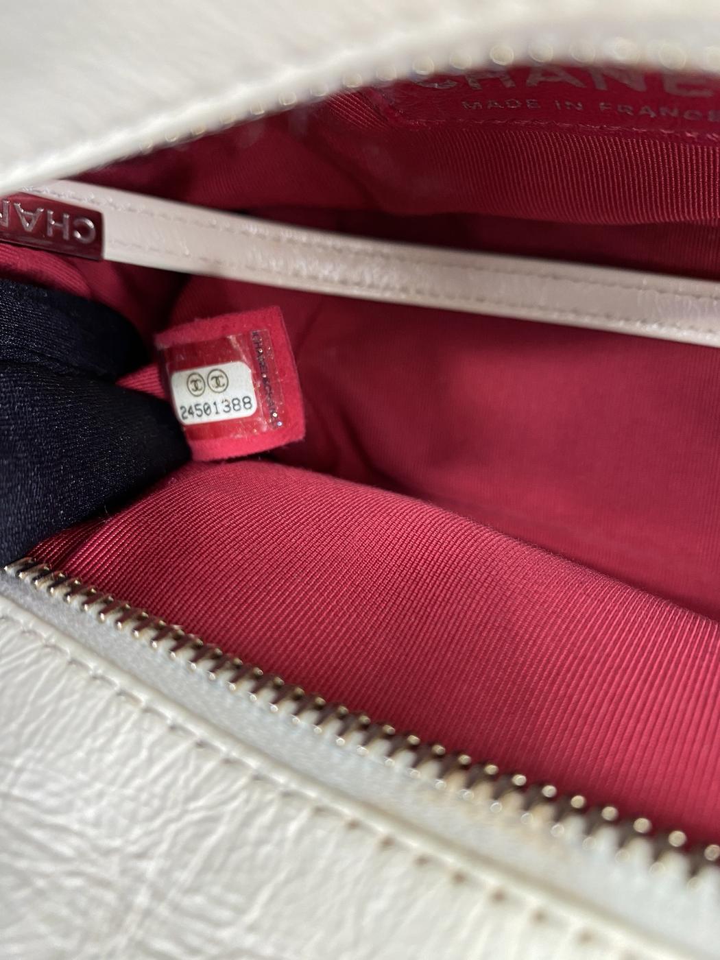 ����ͥ� ���֥ꥨ�롦�ɥ������⡼��ۡ��ܡ��Хå� ���������Хå� �ĥ����� �ۥ磻�� CHANEL A91810 �����ֹ桧8803