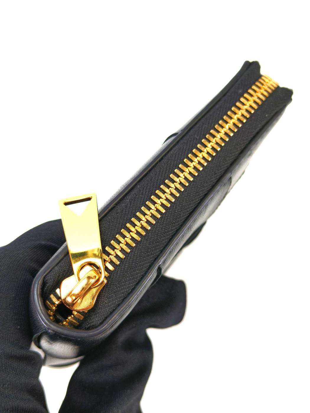 BOTTEGA VENETA �ܥåƥ������ͥ� �����å� ����ѥ��ȥ��åץ��饦��ɥ�����å� 2���ޤ� ���� �֥�å� �����ֹ桧10433