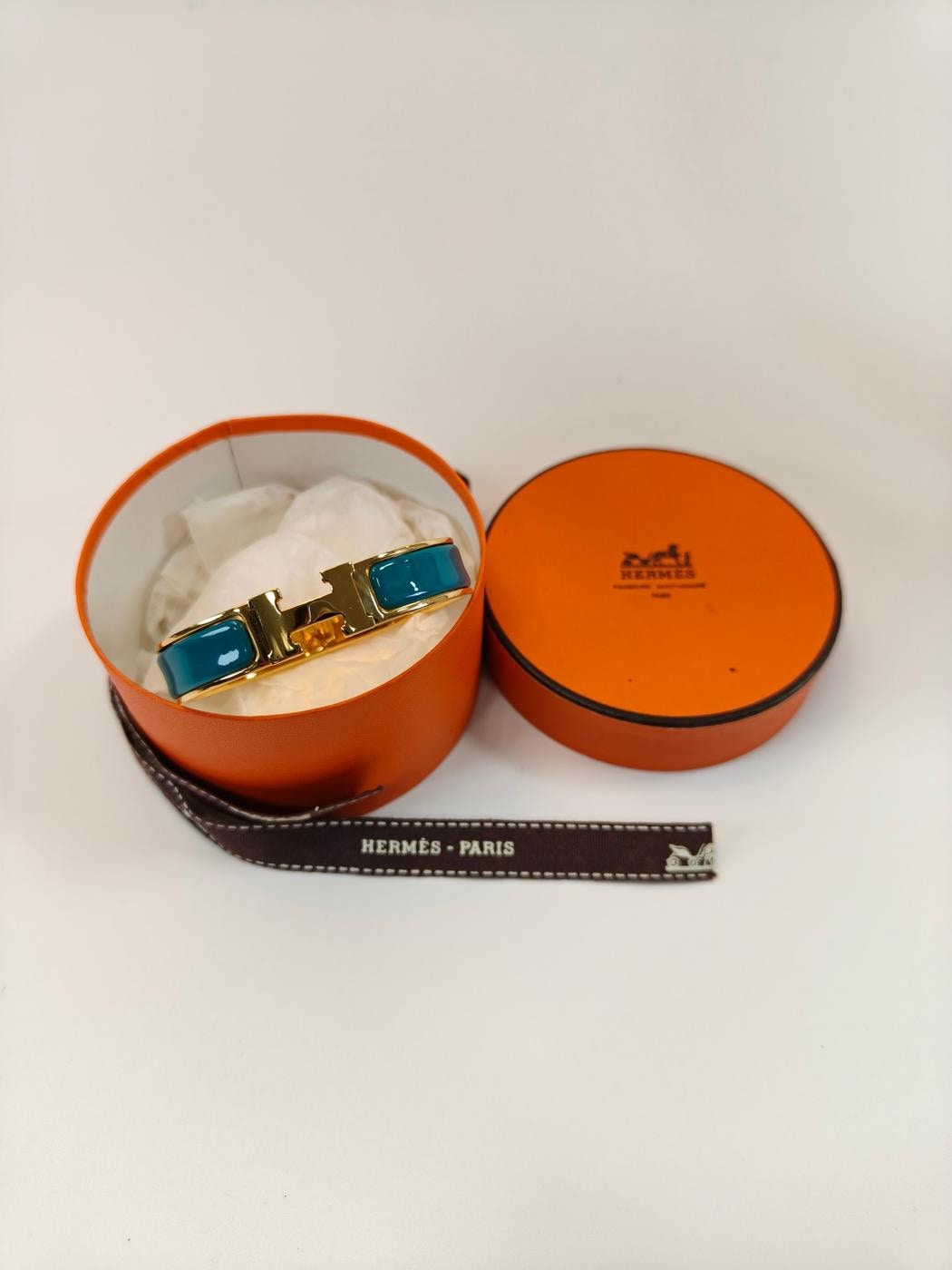 HERMES ����᥹ ����å�H �Х󥰥� �֥롼 �֥쥹��å� �����ֹ桧9902