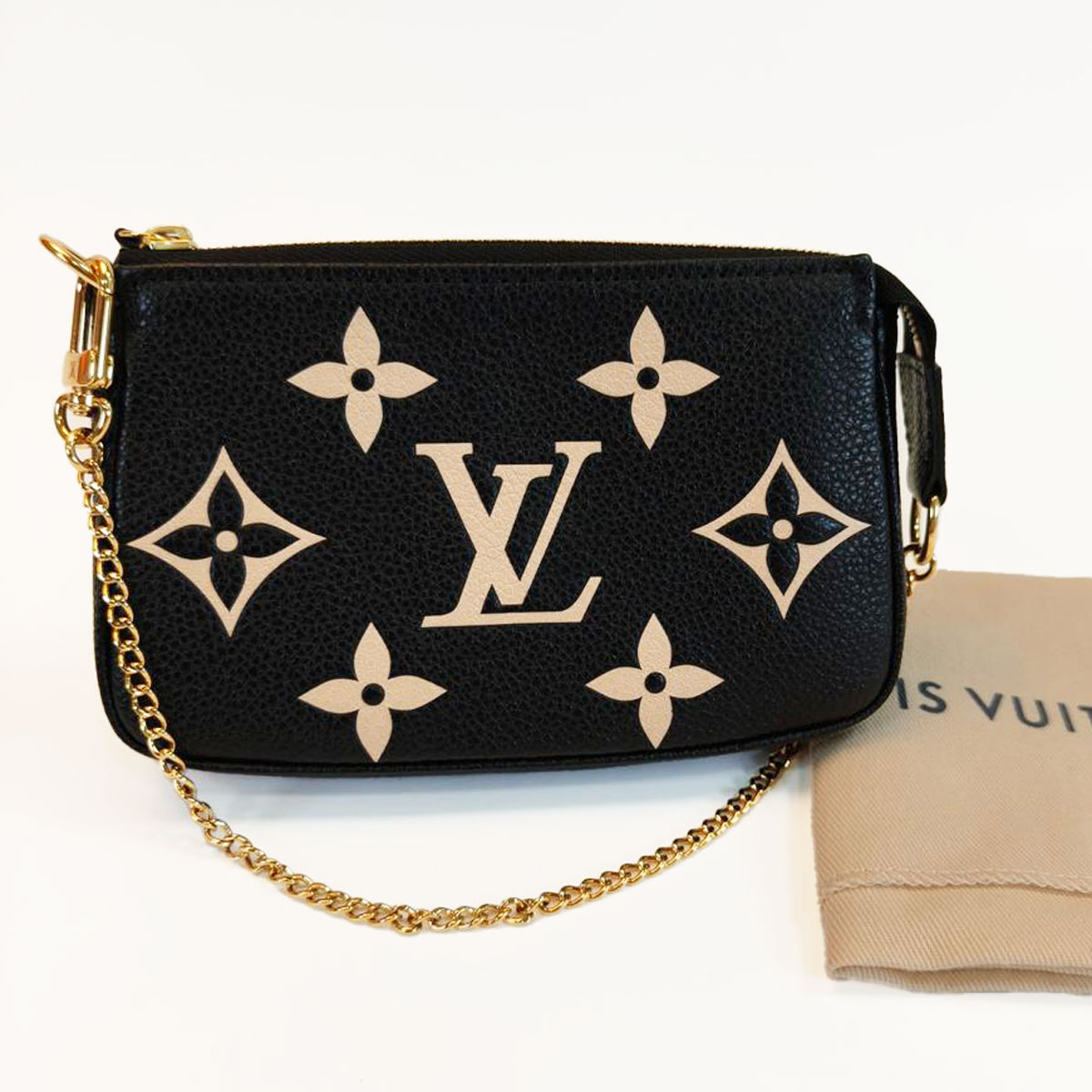 LOUIS VUITTON �륤�������ȥ� �ߥ˥ݥ����å� ����������� M80732 ���������꡼�ݡ��� �֥�å� �����ֹ桧10138