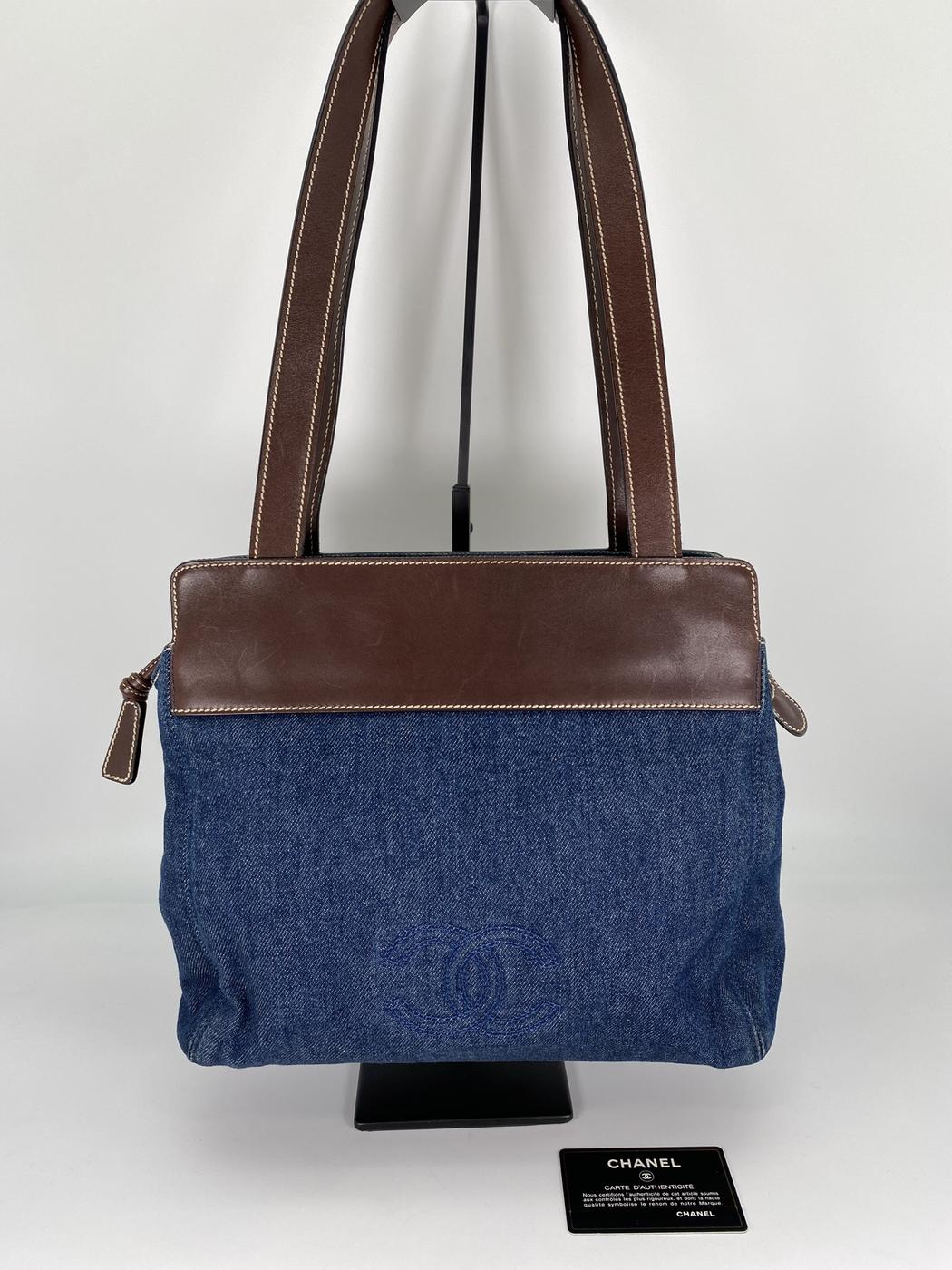 CHANEL ͥ ǥ˥ ȡȥХå ֥롼 쥶 2000ǯ 롢ͭ ֹ桧9027