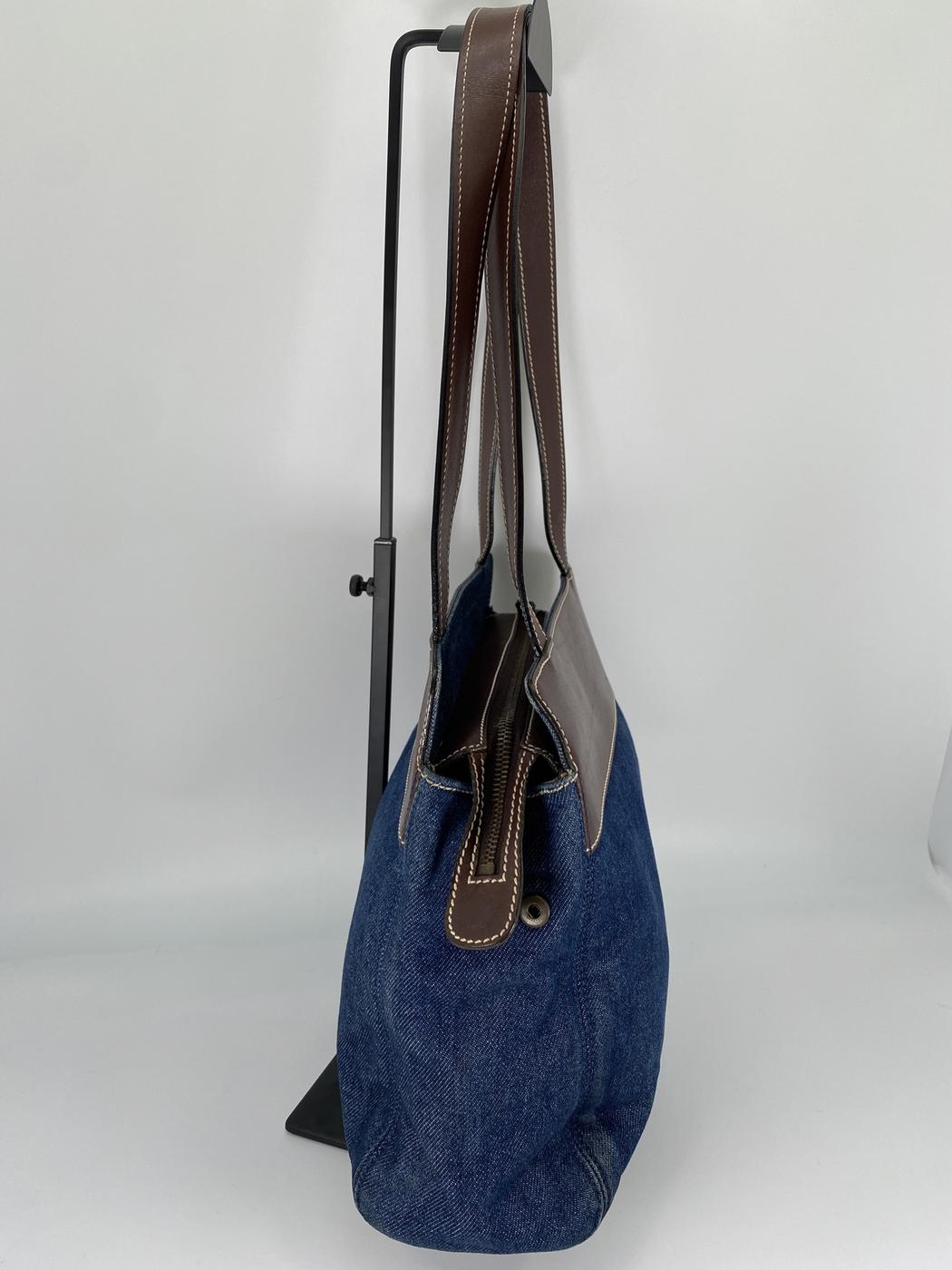 CHANEL ͥ ǥ˥ ȡȥХå ֥롼 쥶 2000ǯ 롢ͭ ֹ桧9027