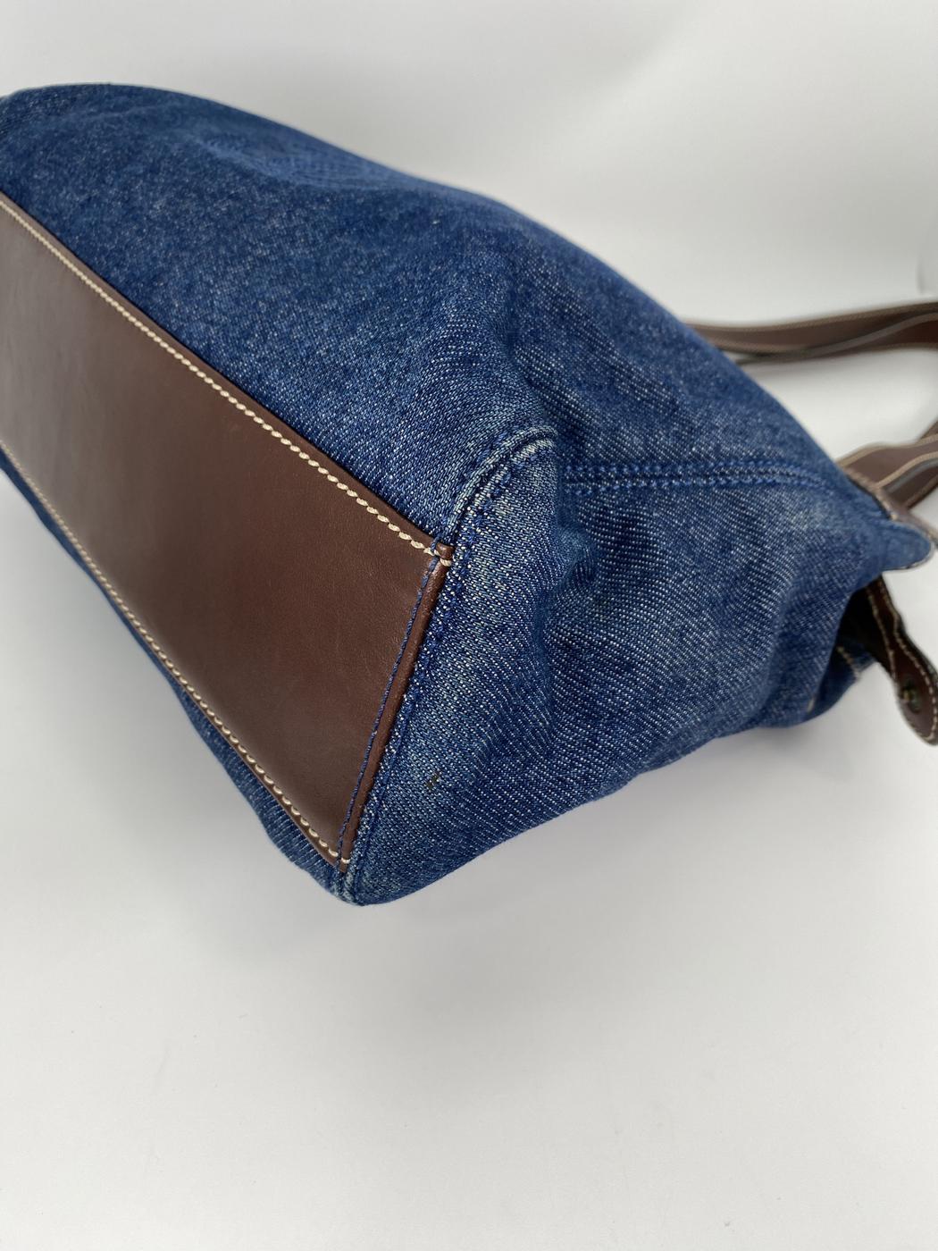 CHANEL ͥ ǥ˥ ȡȥХå ֥롼 쥶 2000ǯ 롢ͭ ֹ桧9027