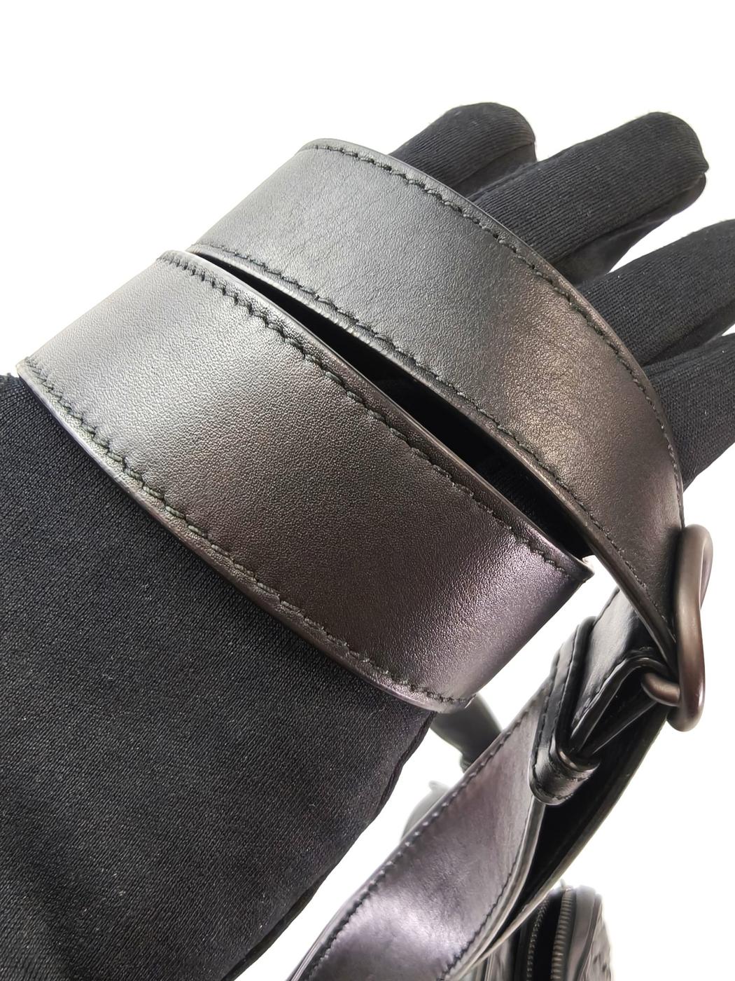 BOTTEGA VENETA �ܥåƥ��٥ͥ� ����ȥ���㡼�� ���������Хå� �֥�å� �����ֹ桧10642