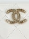 CHANEL ����ͥ� �ޥȥ�å� �饦��ɥե����ʡ� Ĺ���� ������ɶ�� �ۥ磻��  �����ֹ桧11415