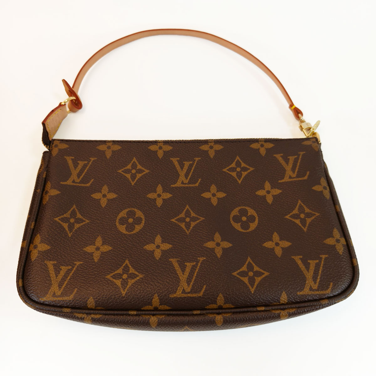 LOUIS VUITTON �륤�����ȥ� ��Υ���� �ݥ����å� ����������� ���������꡼�ݡ��� �ϥ�ɥХå� �֥饦�� �����ֹ桧10542