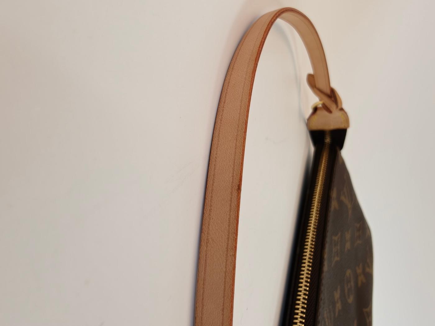 LOUIS VUITTON �륤�����ȥ� ��Υ���� �ݥ����å� ����������� ���������꡼�ݡ��� �ϥ�ɥХå� �֥饦�� �����ֹ桧10542