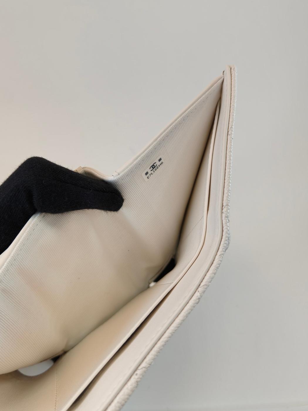 CHANEL ����ͥ� ���饷�å� ���⡼�� �ե�å� ������å� �����ޤ� ���� �ۥ磻�� �����ֹ桧10751