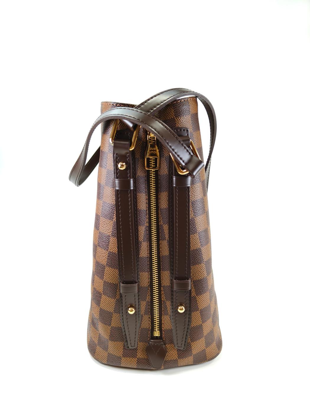 LOUIS VUITTON �륤�����ȥ� ���ߥ� ���С��������ȥ� �ȡ��ȥХå� �֥饦�� �����ֹ桧10958