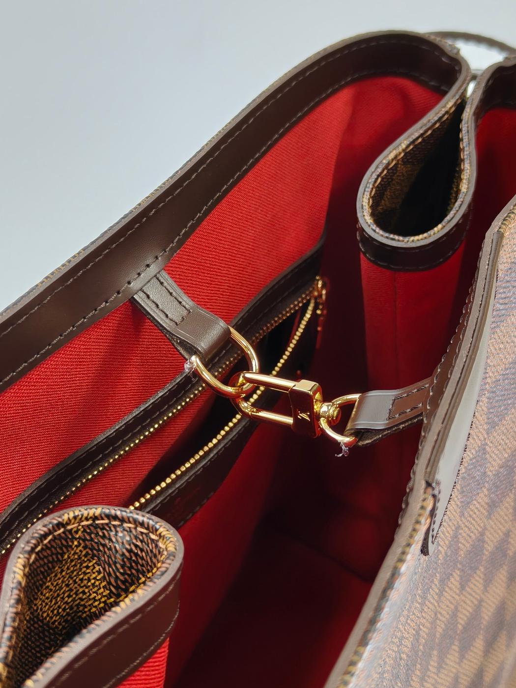 LOUIS VUITTON �륤�����ȥ� ���ߥ� ���С��������ȥ� �ȡ��ȥХå� �֥饦�� �����ֹ桧10958