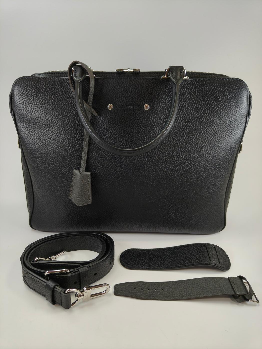 Louis Vuitton �륤�����ȥ� ����ޥ�� �֥꡼�ե����� MM 2Way �ӥ��ͥ��Хå� ���������Хå� �֥�å� �����ֹ桧10856
