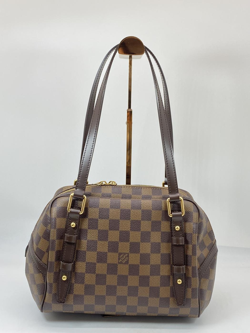 LOUIS VUITTON 륤ȥ ȥPM ߥ Хå ϥɥХå 쥶 ֥饦 ֹ桧7465