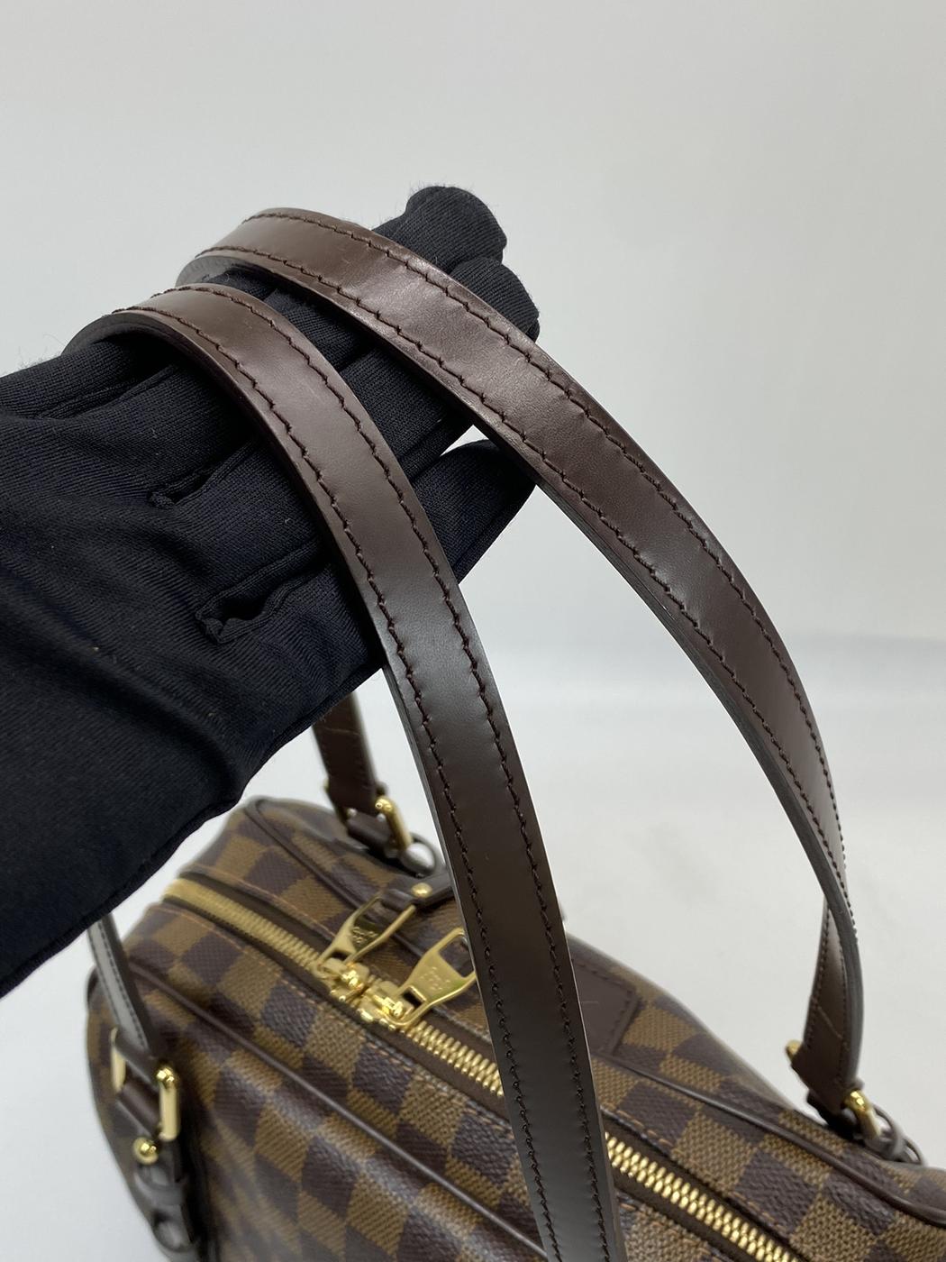 LOUIS VUITTON 륤ȥ ȥPM ߥ Хå ϥɥХå 쥶 ֥饦 ֹ桧7465