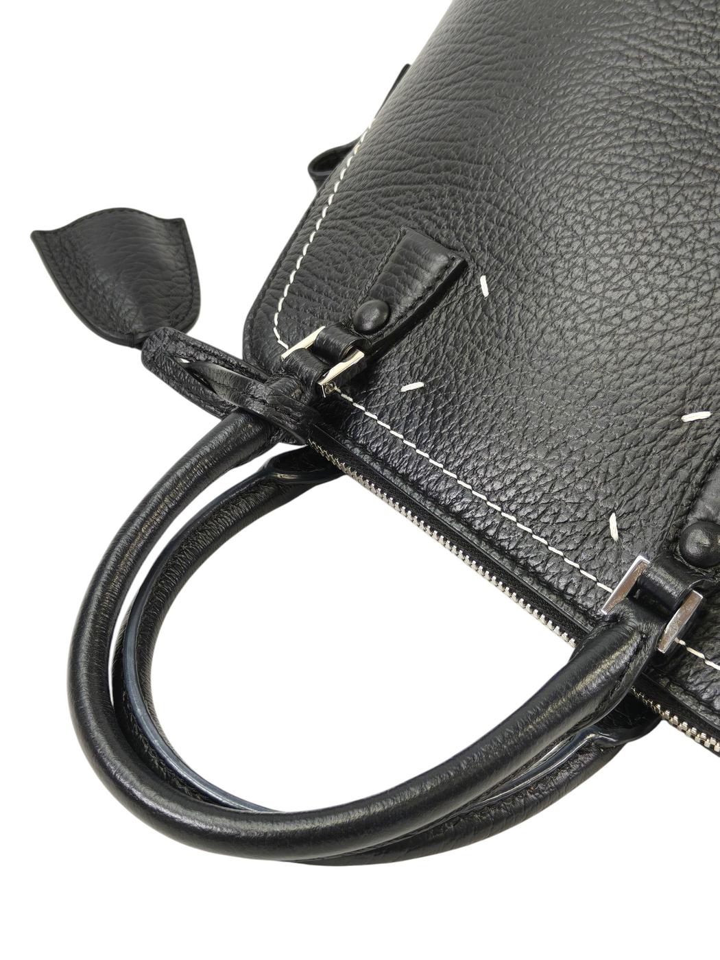 Maison Margiela �᥾��ޥ른���� 5AC �ߥ� 2way ���������Хå� �ϥ�ɥХå� �֥�å� �����ֹ桧11258