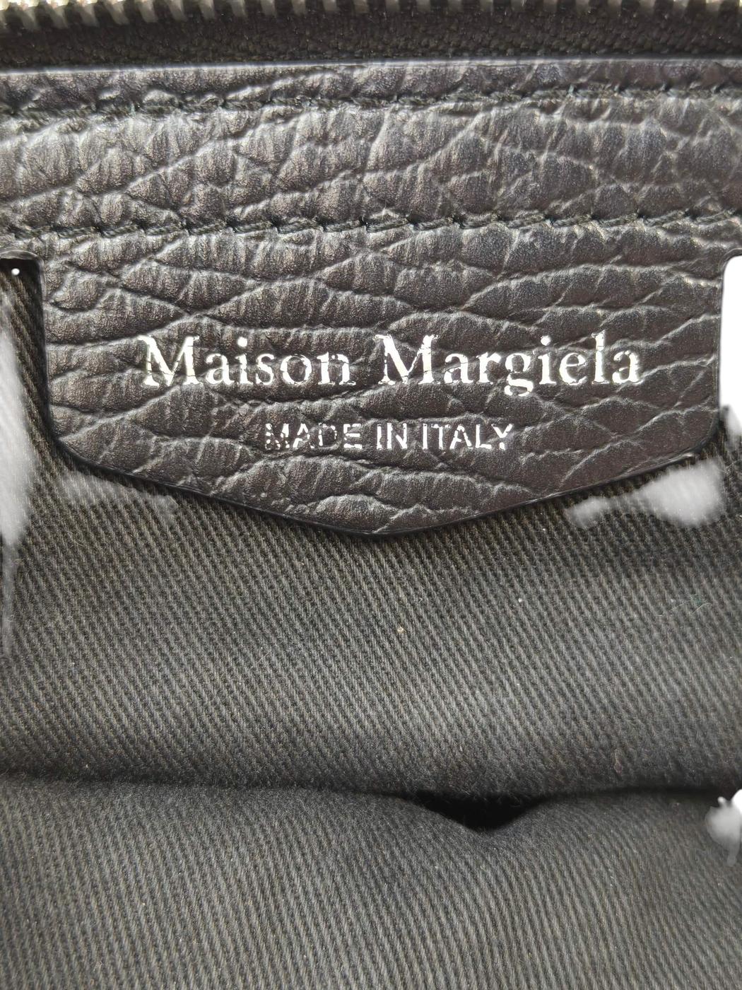 Maison Margiela �᥾��ޥ른���� 5AC �ߥ� 2way ���������Хå� �ϥ�ɥХå� �֥�å� �����ֹ桧11258