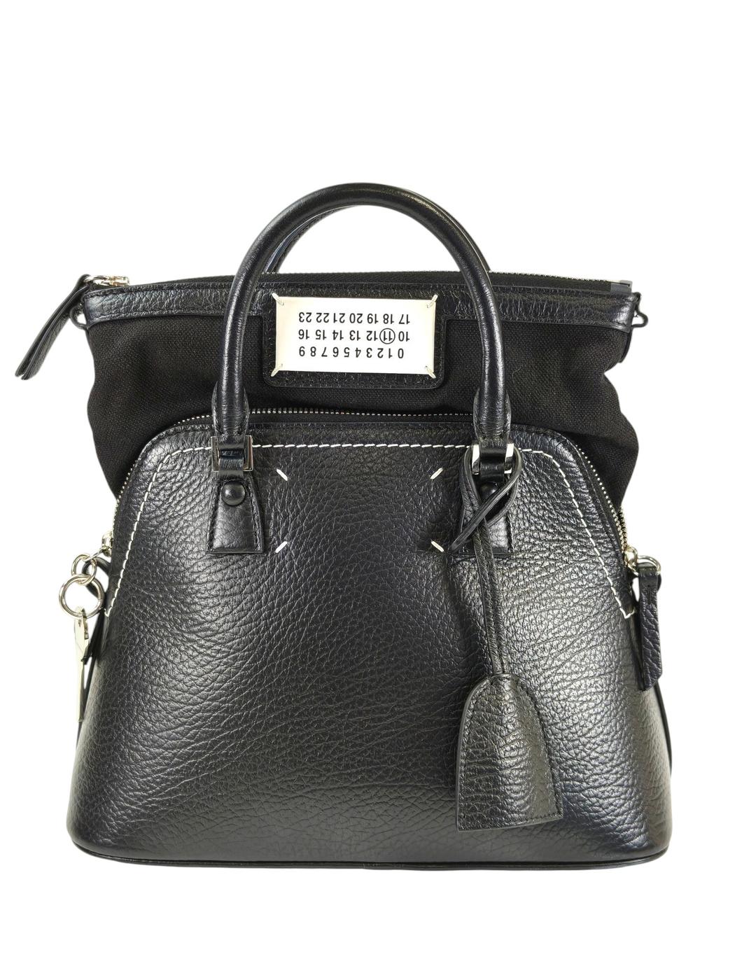 Maison Margiela �᥾��ޥ른���� 5AC �ߥ� 2way ���������Хå� �ϥ�ɥХå� �֥�å� �����ֹ桧11258