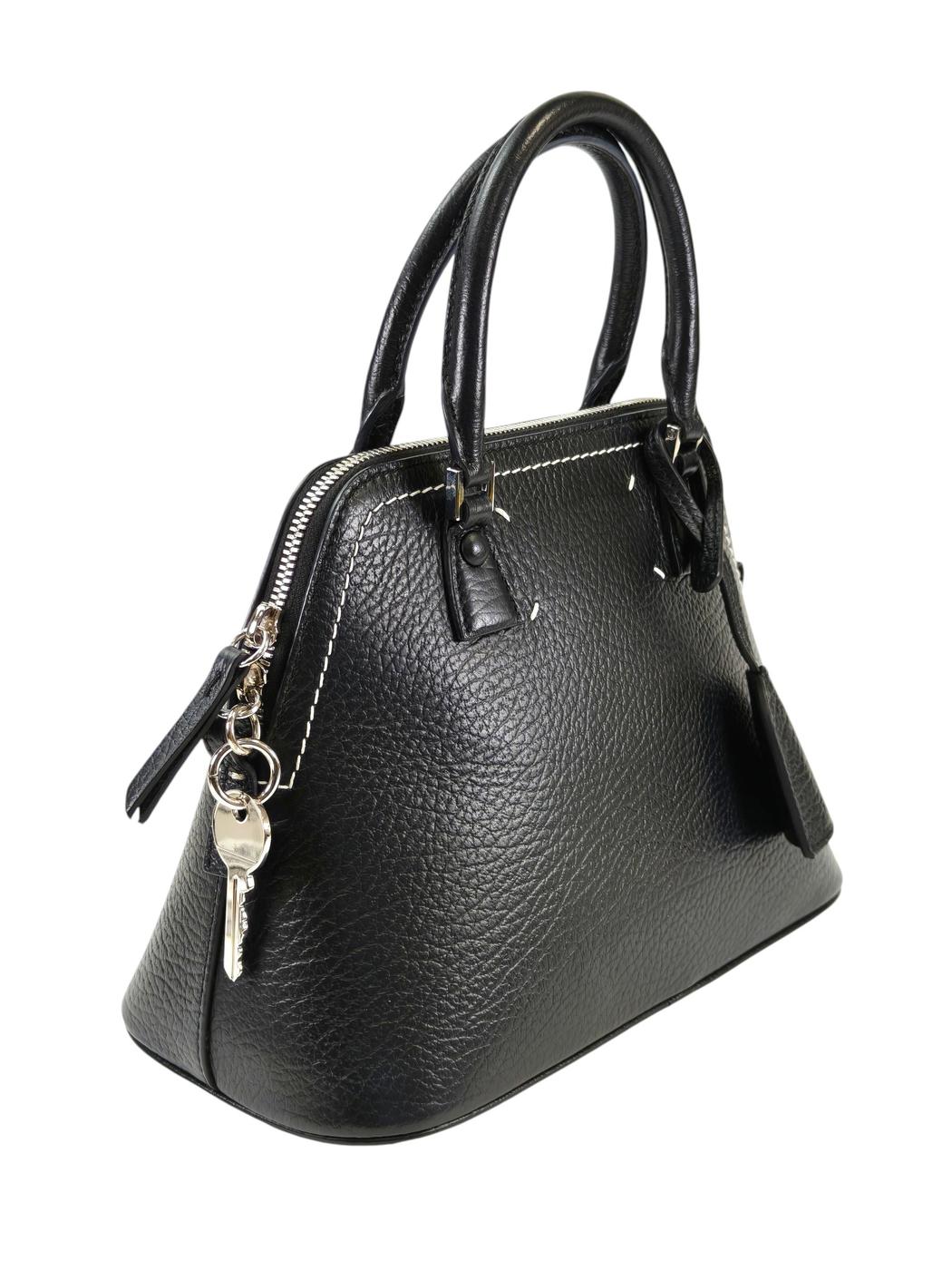 Maison Margiela �᥾��ޥ른���� 5AC �ߥ� 2way ���������Хå� �ϥ�ɥХå� �֥�å� �����ֹ桧11258