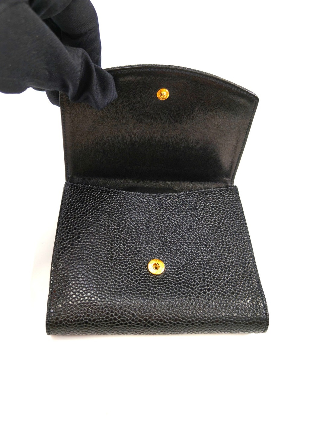 CHANEL ����ͥ� ����ӥ������� W�ۥå� ����ޤ���� A01427 �֥�å� �����ֹ桧10145