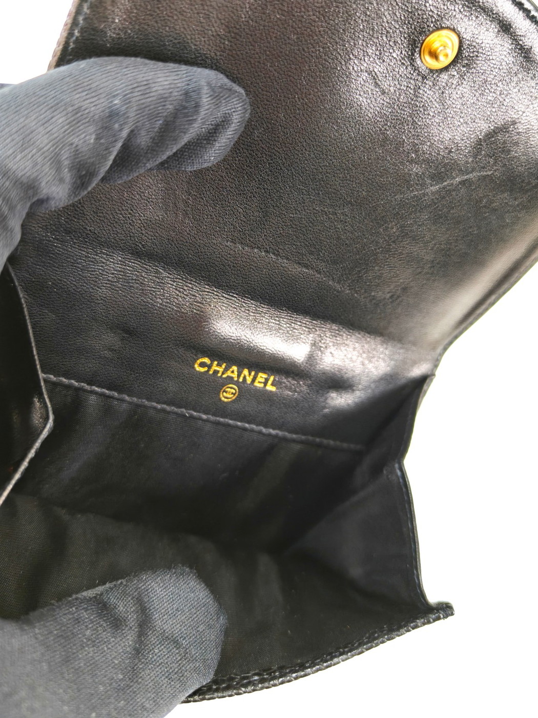 CHANEL ����ͥ� ����ӥ������� W�ۥå� ����ޤ���� A01427 �֥�å� �����ֹ桧10145