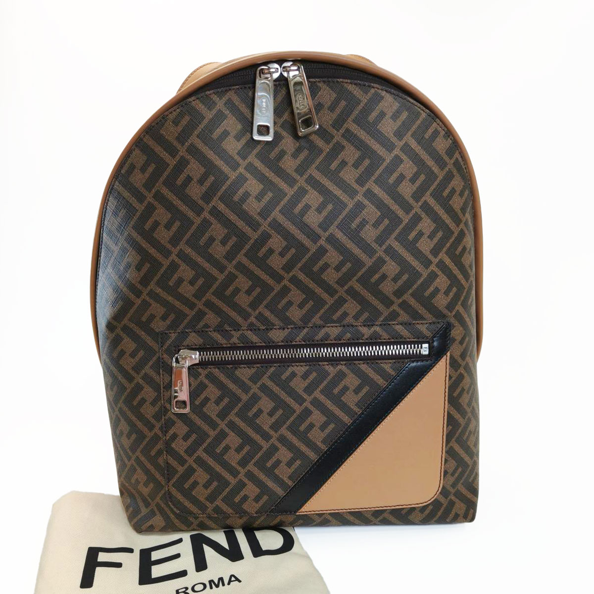 �ե���ǥ� FENDI ���å� �Хå��ѥå� �������� 7VZ077 A9XS F1IKC �����ʥ��ʥ� ���⡼�� �����ֹ桧9829
