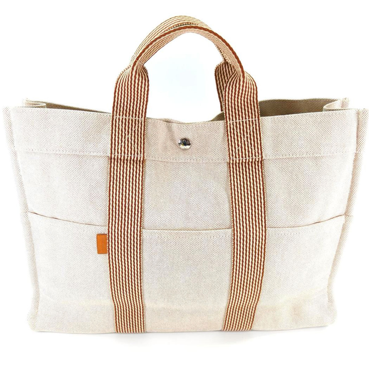 HERMES ☆HERMESエルメス☆ニューフールトゥMM トートバッグ☆ベージュ 