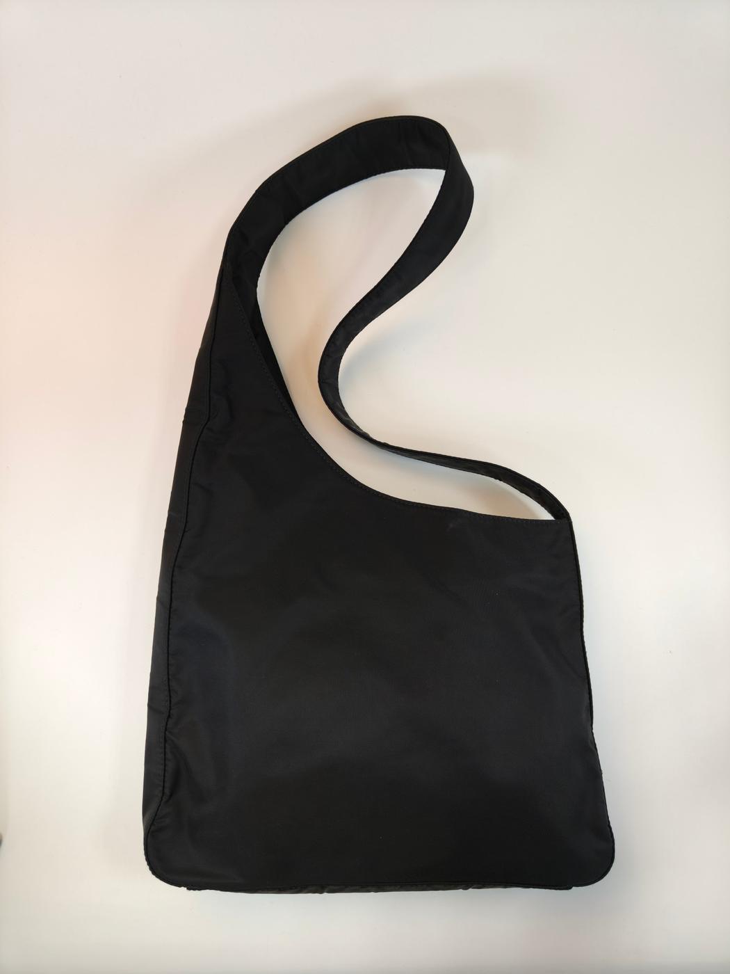 PRADA �ץ�� �ʥ����� ��󥷥������Хå� �֥�å� �����ֹ桧10765