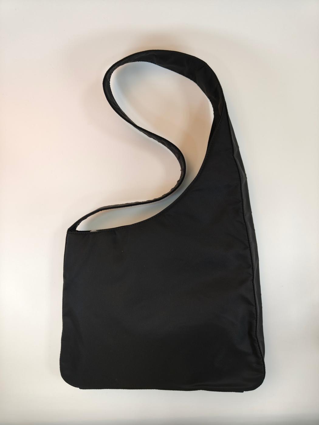 PRADA �ץ�� �ʥ����� ��󥷥������Хå� �֥�å� �����ֹ桧10765